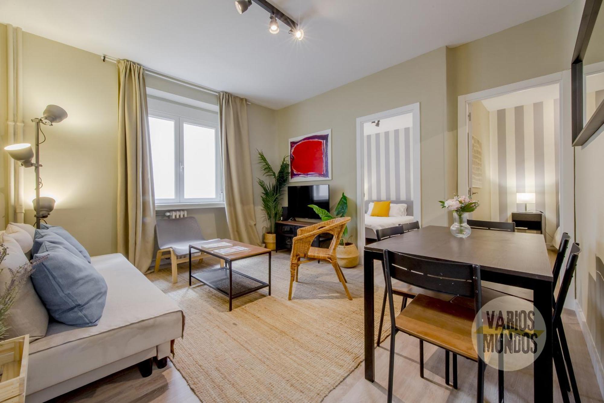 Practico Apt 7Pax En Calle Santa Ana Centro De Madrid Exterior photo